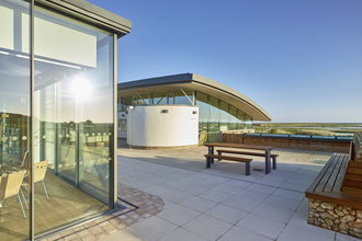 Cley Marshes visitor centre and Simon Aspinall Wildlife Education Centre