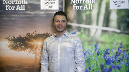 Kevin Hart, Norfolk Wildlife Trust's Director of Nature Conservation