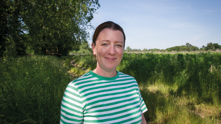 Natalie Bailey, Norfolk Wildlife Trust's Director of Engagement