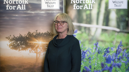 Rachel Savage, Norfolk Wildlife Trust's Director of Development and Partnerships