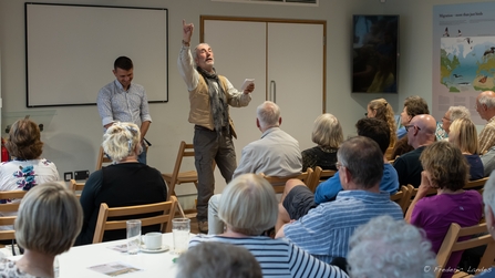 A talk at NWT Cley Marshes visitor centre